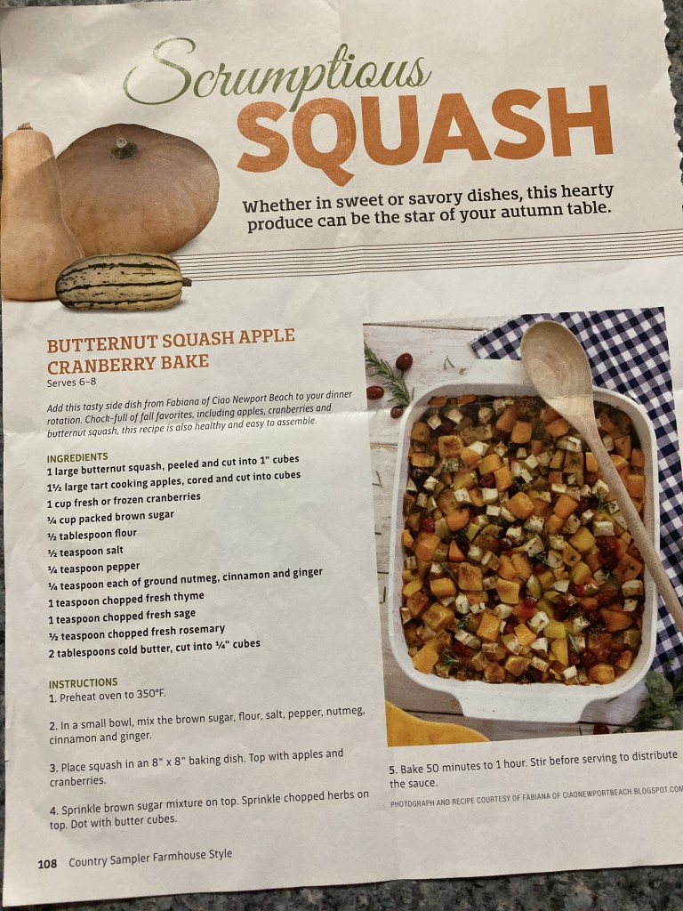 Squash/Apple Bake